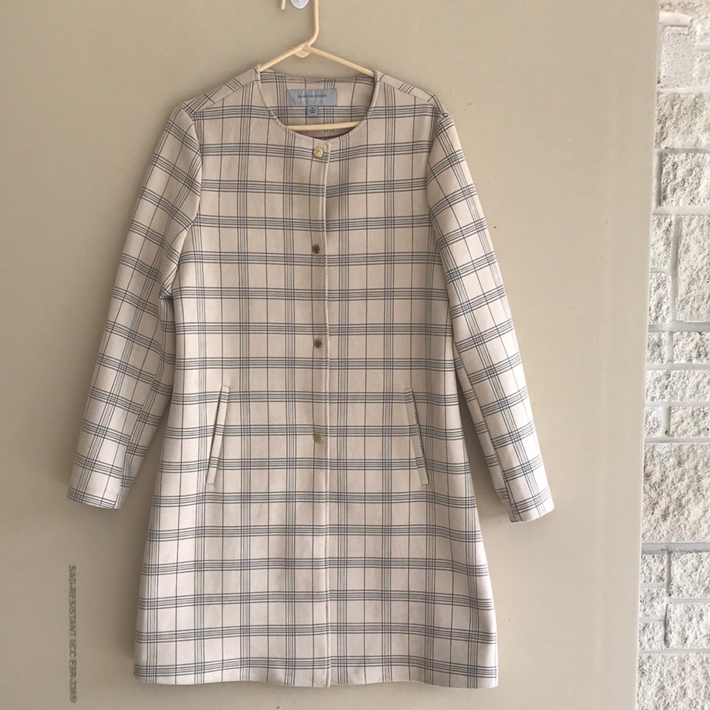 Andrew Marc sueded overcoat